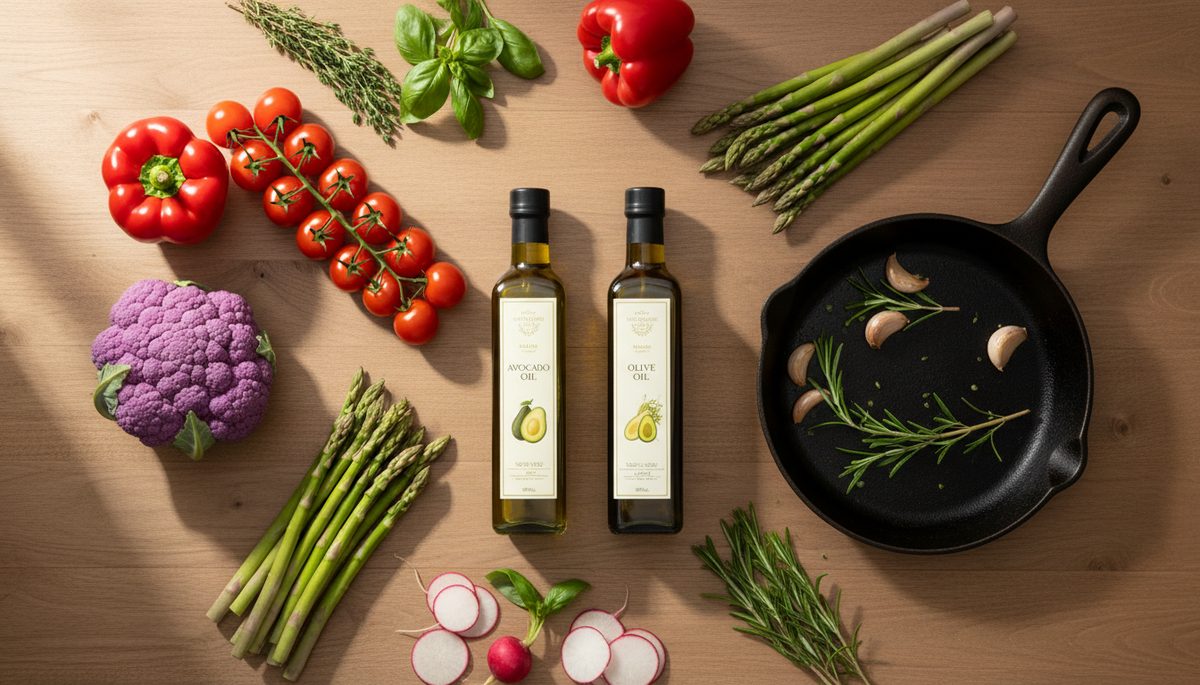 Aguacates Hass cortados listos para cocinar