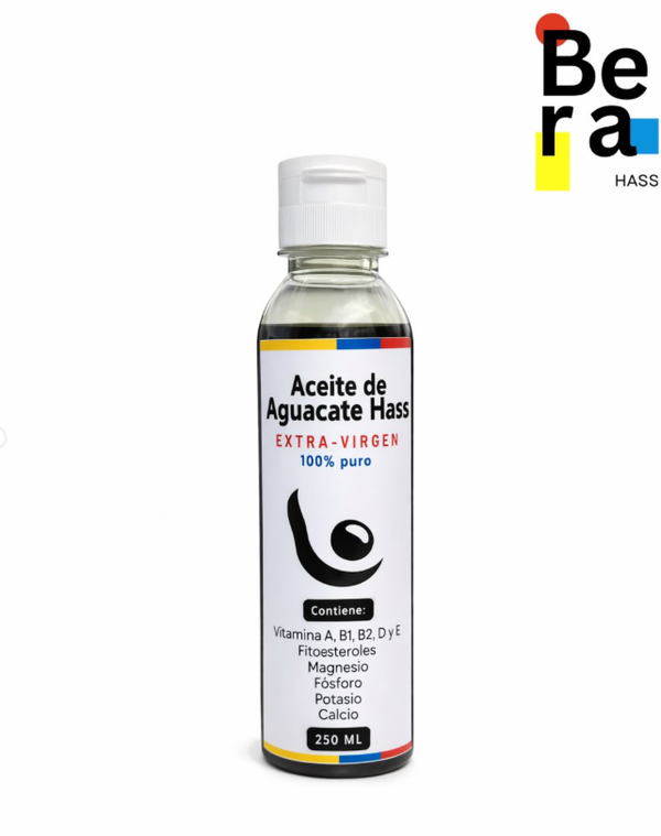 Aceite de Aguacate Hass Extra Virgen 250ml