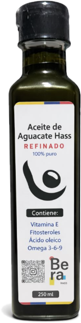 Aceite de Aguacate Hass Refinado 250ml