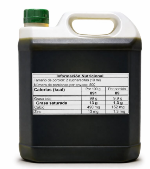 Galón 5L Aceite de Aguacate Hass Bera